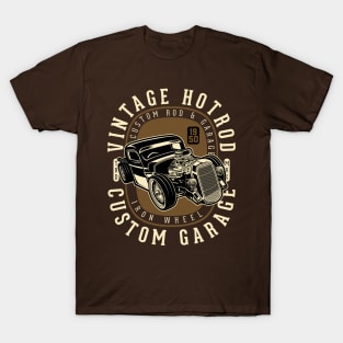 Vintage Hotord Custom Garage T-Shirt